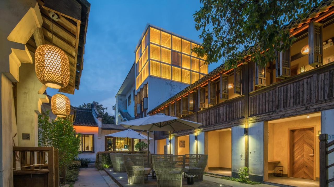 דזיאסין Floral Hotel - Yuexiang Inn Wuzhen מראה חיצוני תמונה