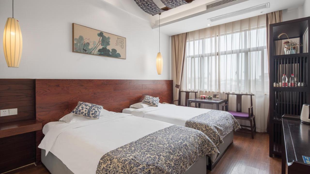 דזיאסין Floral Hotel - Yuexiang Inn Wuzhen מראה חיצוני תמונה