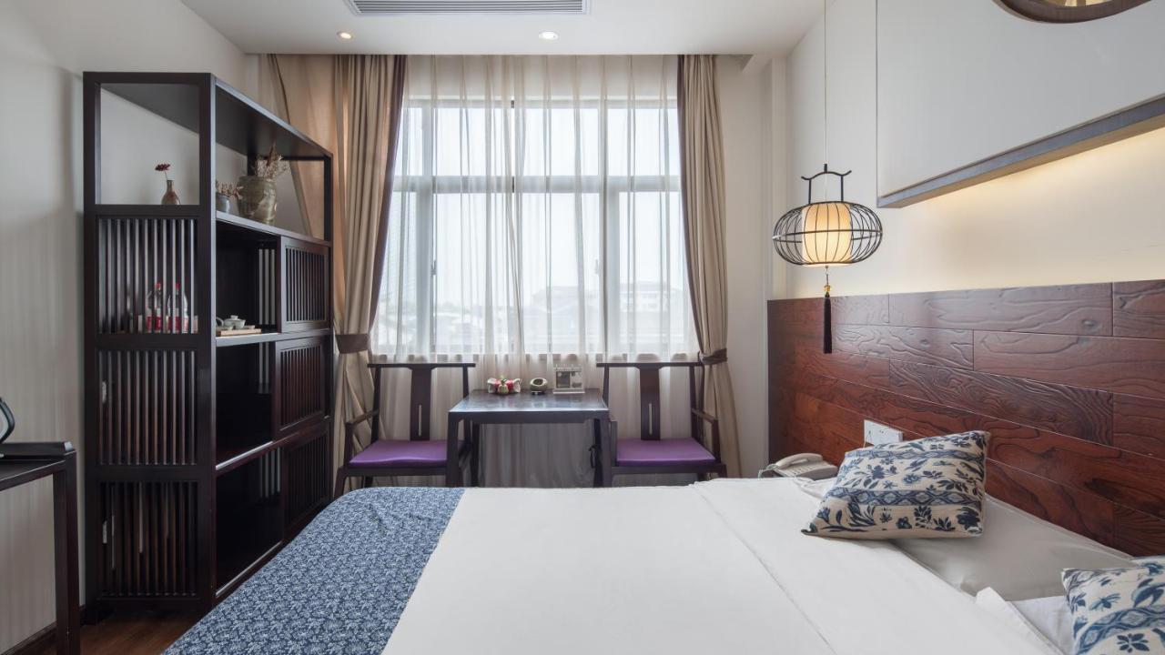 דזיאסין Floral Hotel - Yuexiang Inn Wuzhen מראה חיצוני תמונה